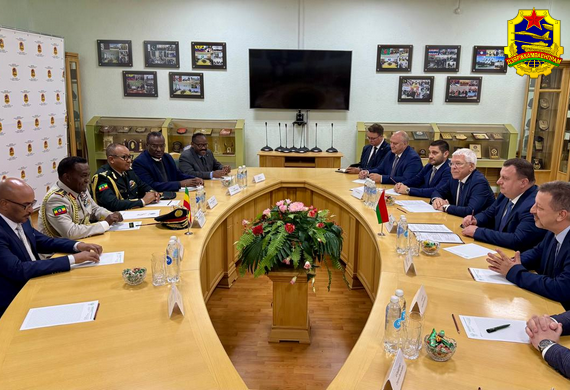 Председатель Госкомвоенпрома Дмитрий Пантус провел итоговую встречу с делегацией ВВС Эфиопии