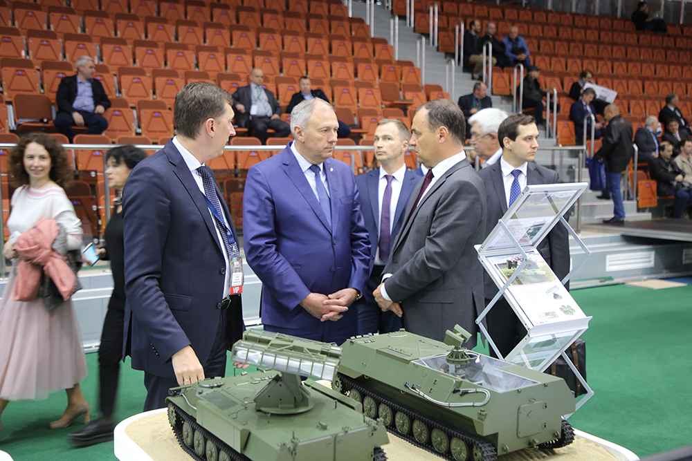 On the second day of MILEX-2019, Prime Minister of the Republic of Belarus Sergei Rumas visited the exhibition