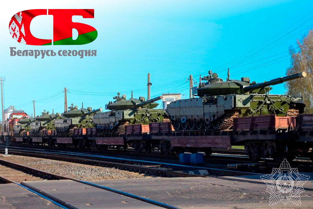 В танковое подразделение механизированной бригады прибыла партия модернизированных танков Т-72БМ2