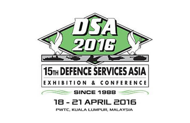 THE 15TH DEFENCE SERVICES ASIA EXHIBITION & CONFERENCE “DSA 2016”